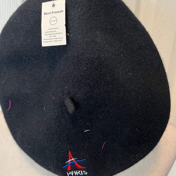 Paris wool beret new with tags - Picture 5 of 7